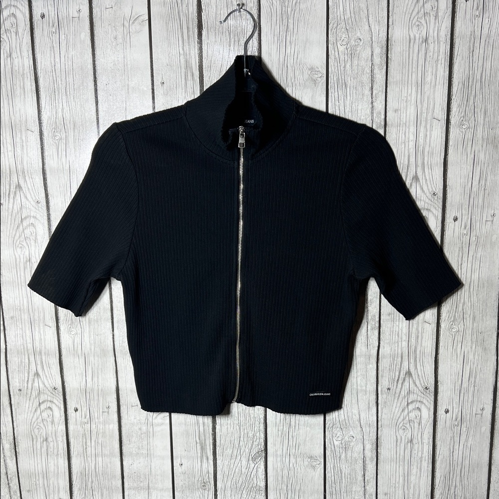 Calvin Klein zip up top size L